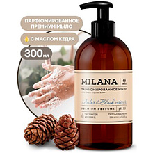 Мыло жидкое Milana Amber&Black Vetiver
