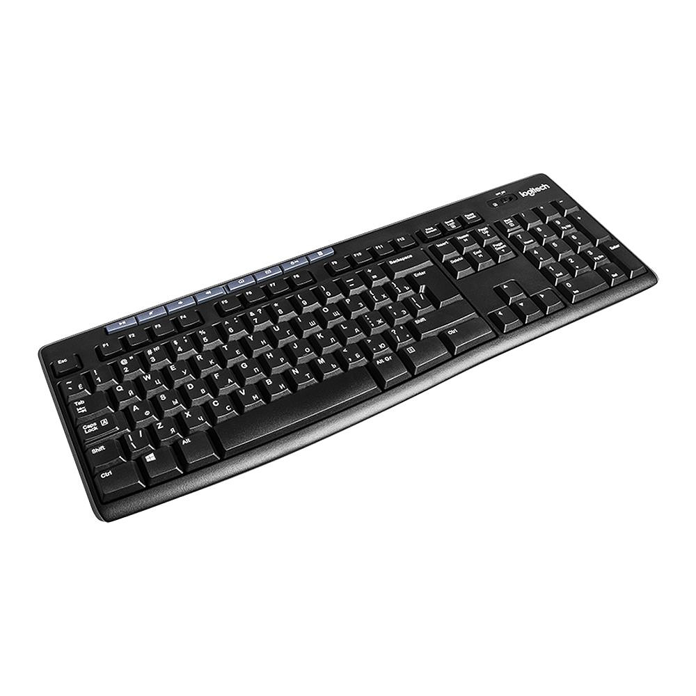 Клавиатура + мышь Logitech "MK270", беспроводная, черный - 2