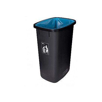 Урна Plafor Sort bin для мусора 28л, цв.черный - 3