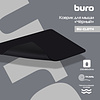 Коврик для мыши "Buro BU-CLOTH", 230x180x3 мм, ткань, черный - 2