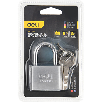 Замок навесной Deli "EDL508910", 40 мм - 3