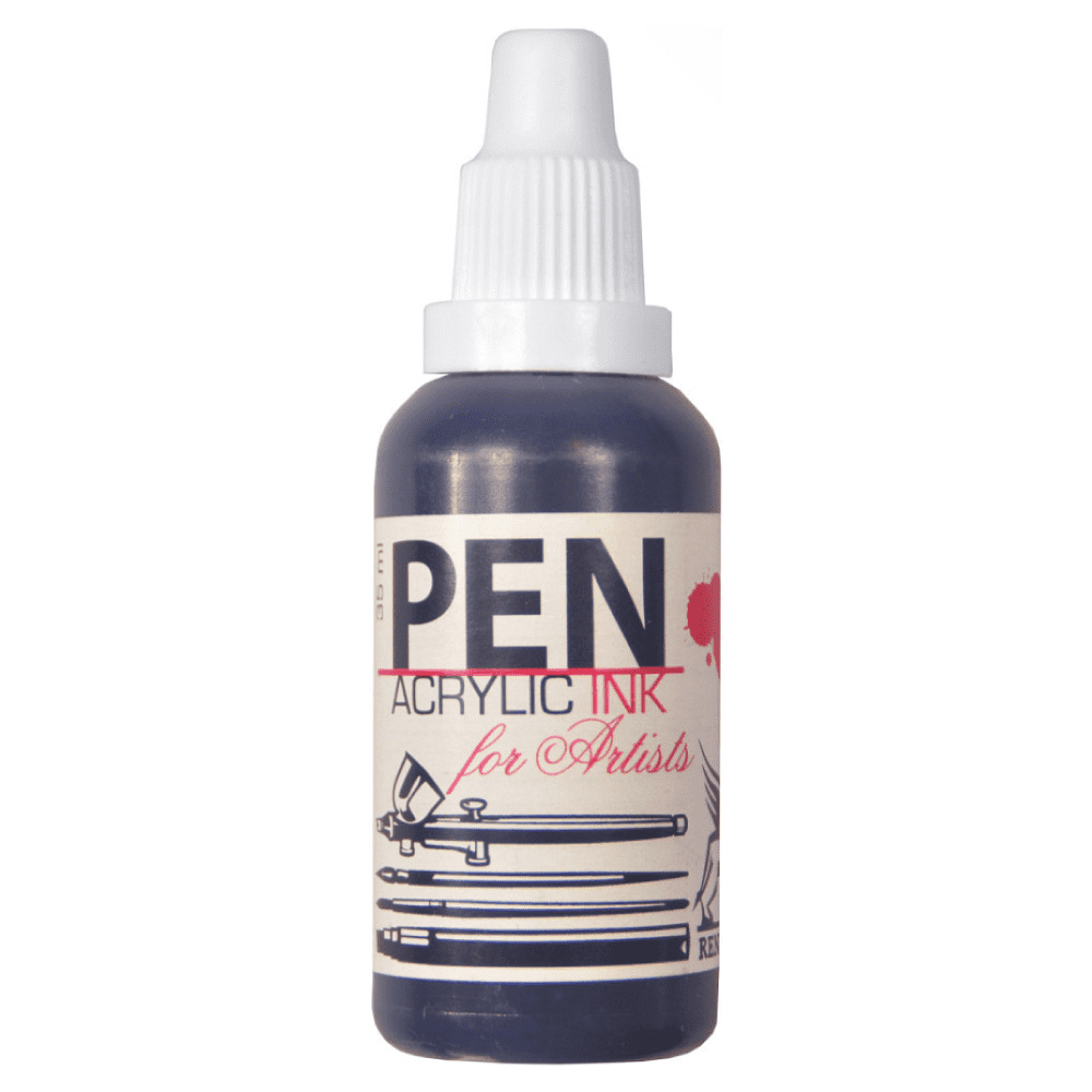 Акрил жидкий "Acrilic Ink", 10 синий морской