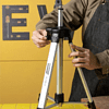 Штатив для лазерного уровня "Deli", 0,4-1,2 м., черный - 5