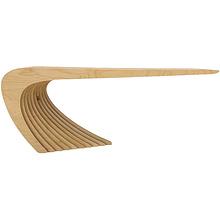 Журнальный столик Karlinwood GAP L 1170х360х470 мм, фанера натуральная