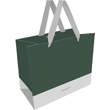 Пакет подарочный "Serene colors", 32х26х12 см, ламинированный