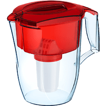 Фильтр-кувшин Аквафор Гарри с дополнительным модулем, красный