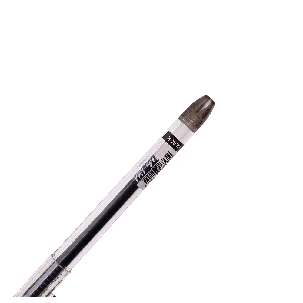 Ручка гелевая "My-Gel Standard", 0.5 мм, прозрачный, стерж. черный - 4