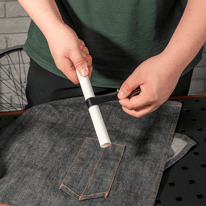 Изолента ПВХ Deli YS EDL5261, 18 мм x 10 м, 130 мкм, черная - 4