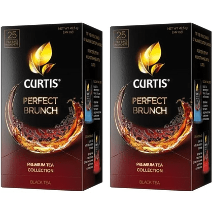Чай "Curtis. Perfect Brunch", 25 пакетиков х 1.7г, черный, байховый
