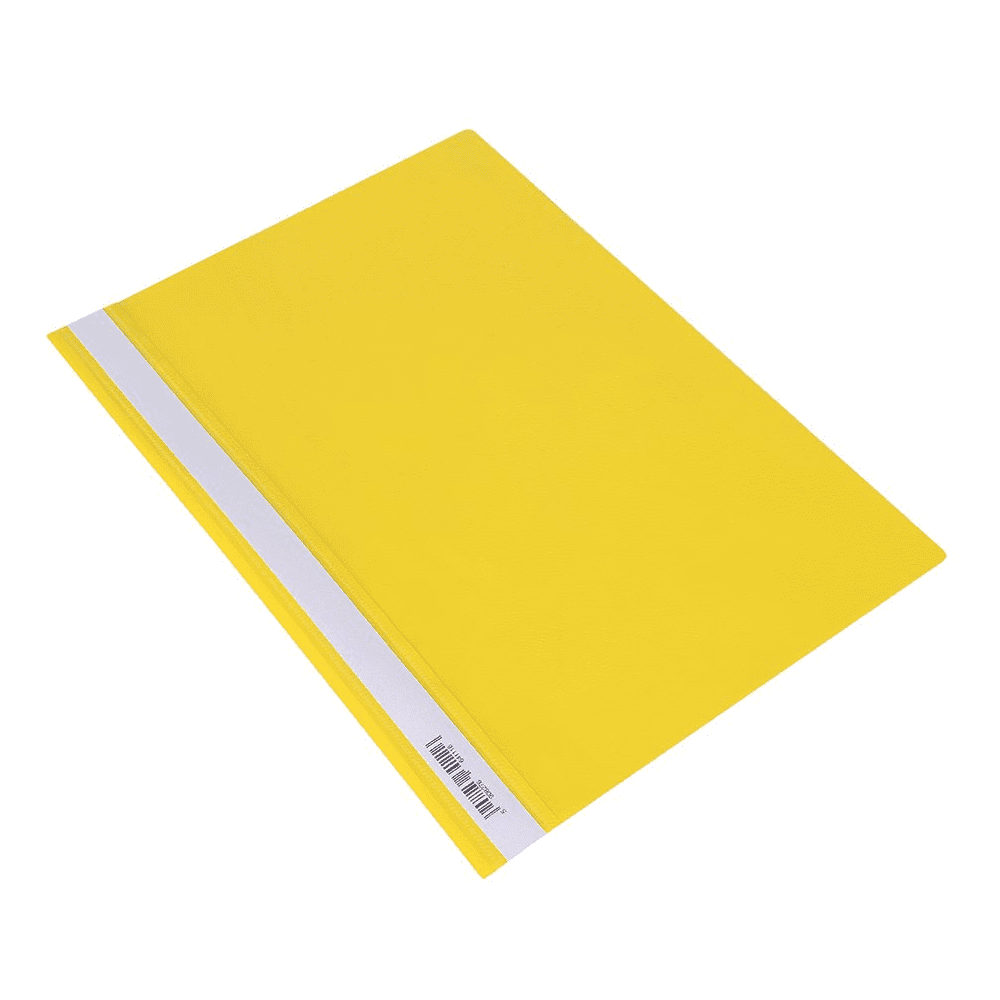Папка-скоросшиватель "Inter-folia", А4, желтый