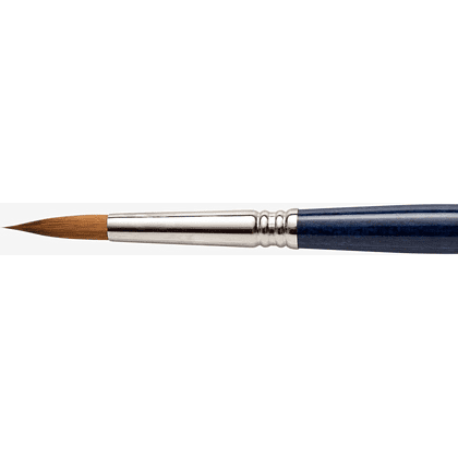 Кисть "Escoda Chronos", микс, круглая, на короткой ручке, № 10 - 2
