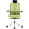 Кресло для руководителя "Nature II Slider", пластик, ткань, зеленый - 2