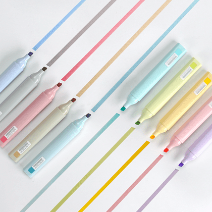 Маркер текстовый "Cute", пастельно розовый - 4