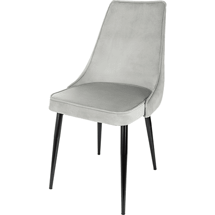 Стул Бюрократ "CH-K4", ткань, светло-серый, металл - 3