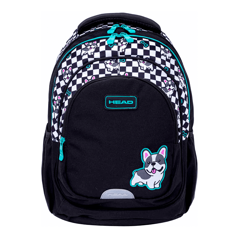 Рюкзак школьный "Cute Puppy", черный