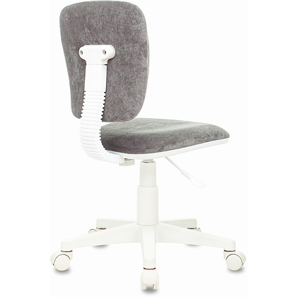 Кресло детское Бюрократ CH-W204NX, ткань, пластик, серый - 4