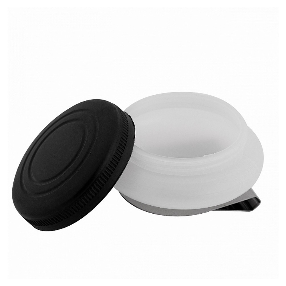 Масленка "Невская палитра", одинарная, пластиковая, с крышкой