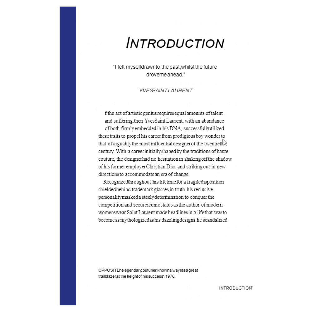 Книга на английском языке "Little Book of Yves Saint Laurent: The Story of the Iconic Fashion House", Baxter-Wright E. - 8