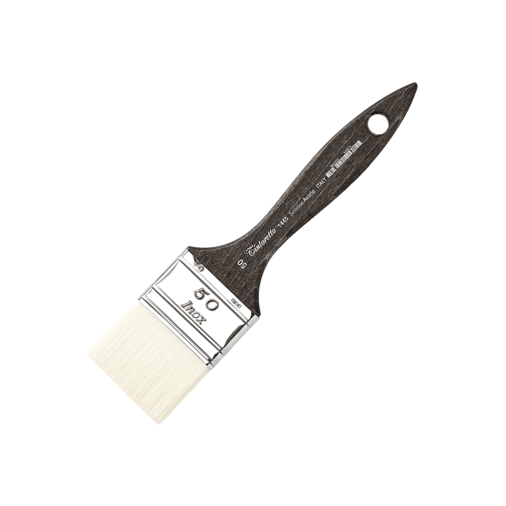 Кисть для рисования "Tintoretto Avorio", синтетика, флейц, №50