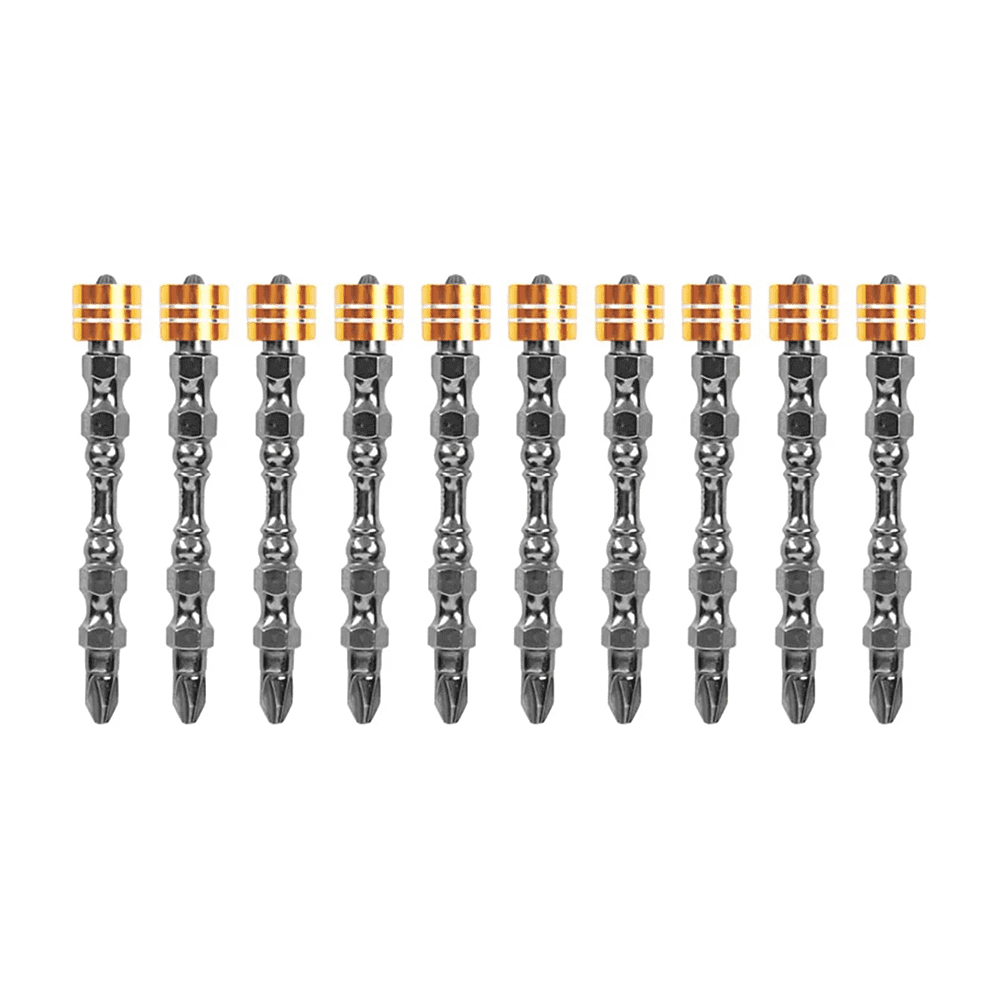 Бита Deli YS EDL255065, с ограничителем, 10 шт., PH2 x 65 мм, для ГКЛ