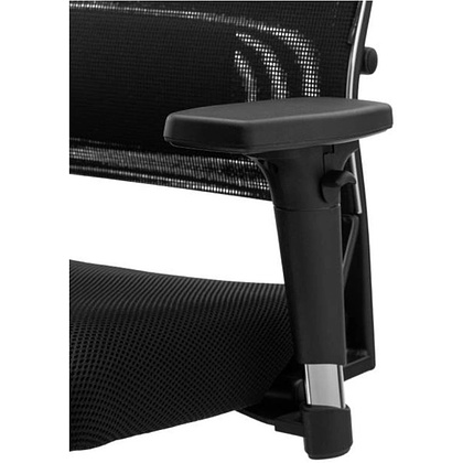 Кресло компьютерное ErgoLife SynchroSit Air-180 B2-311D, ткань, сетка, черный - 7