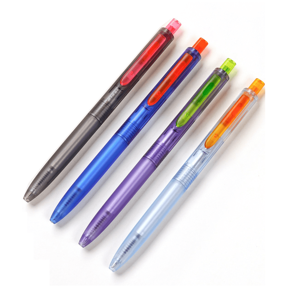 Ручка шариковая автоматическая "Space Up Cyber", 0,7 мм, фиолетовый, зеленый, стерж. синий - 2