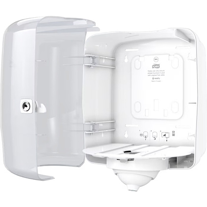 Диспенсер TORK Reflex, для протирочных материалов в рулонах с центральной вытяжкой пластиковый, белый, M4 - 4