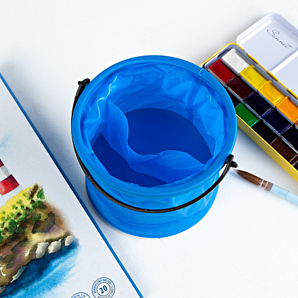 Ведро для воды "Сонет", складное - 4