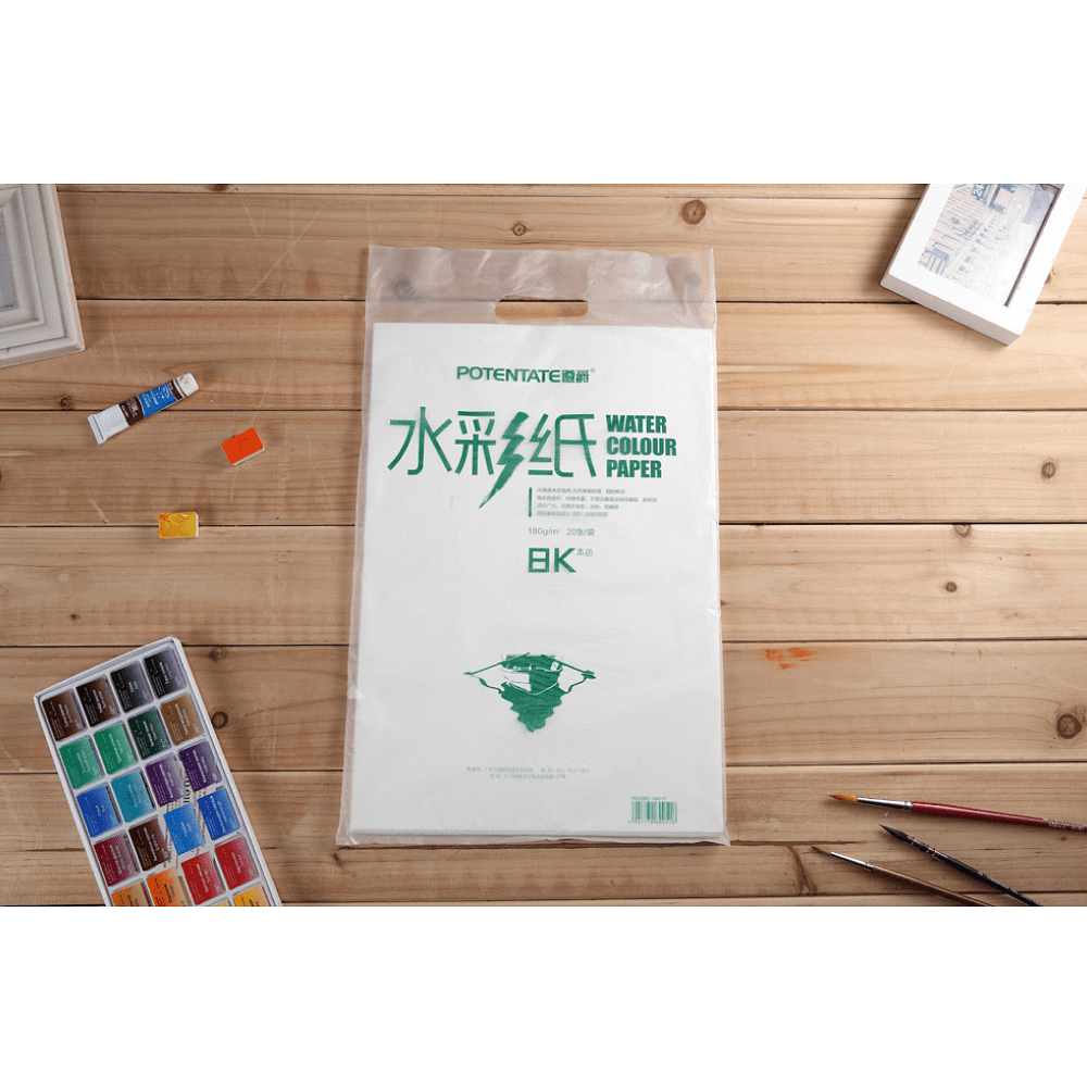 Бумага для акварели "Potentate", целлюлоза, 78.7х109.2 см - 2