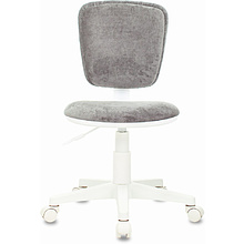 Кресло детское Бюрократ CH-W204NX, ткань, пластик, серый