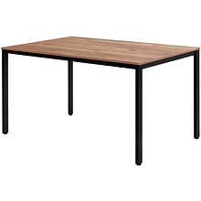 Стол Millwood Сеул, 1300х800 мм, дуб табачный крафт, черный