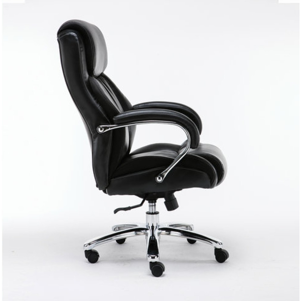 Кресло для руководителя BRABIX "Premium Status HD-003", экокожа, металл, черный - 7