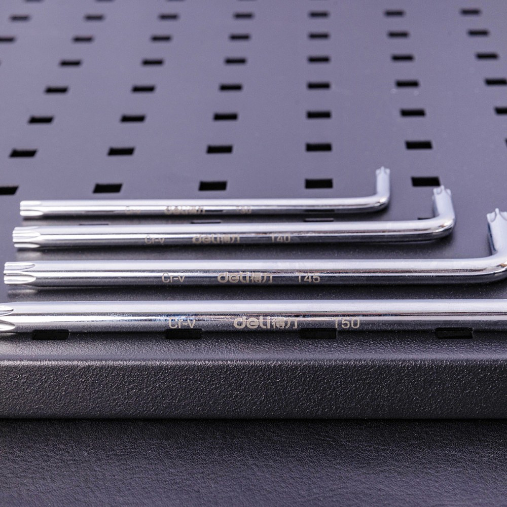 Набор ключей Г-образных Deli YS EDL3091 T10-T50, 9 шт. - 5