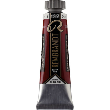 Краски масляные "Rembrandt", 342 краплак темный прочный, 15 мл, туба