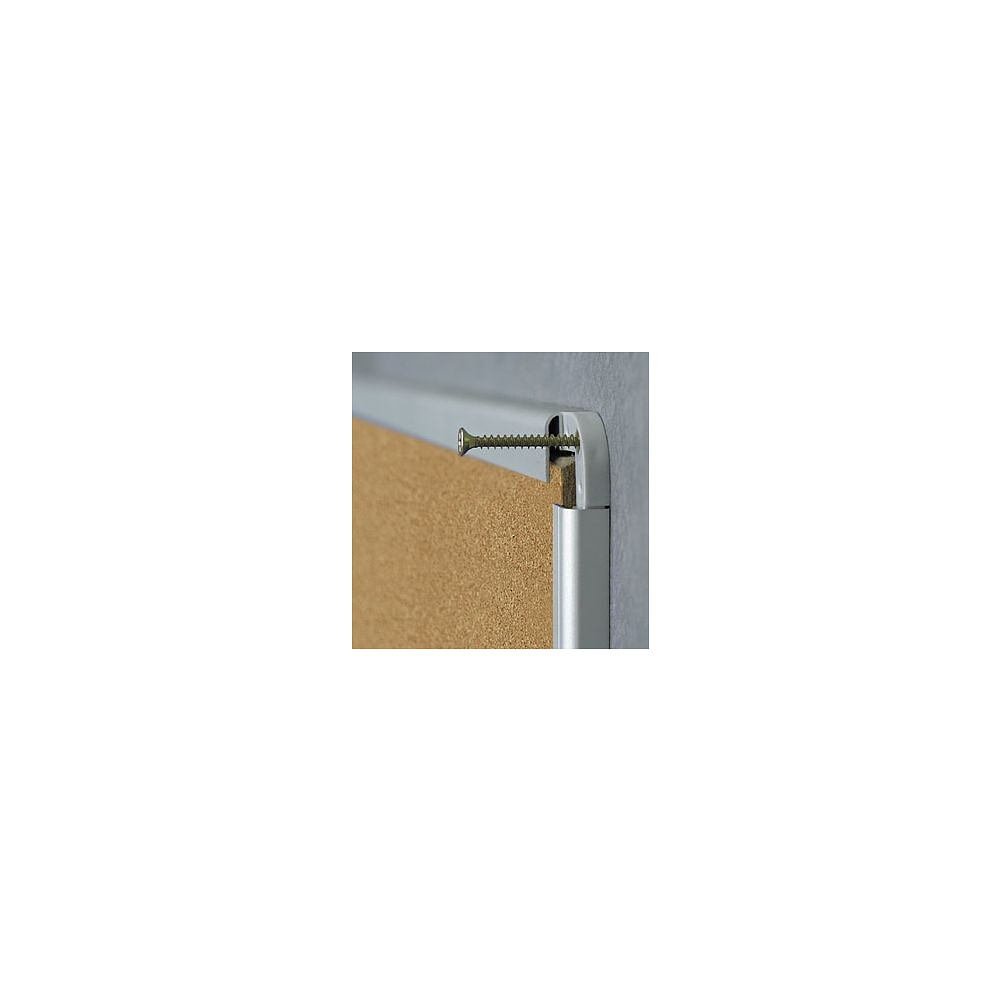 Доска пробковая в алюминиевом профиле "Alu 23", 120x180 см - 3