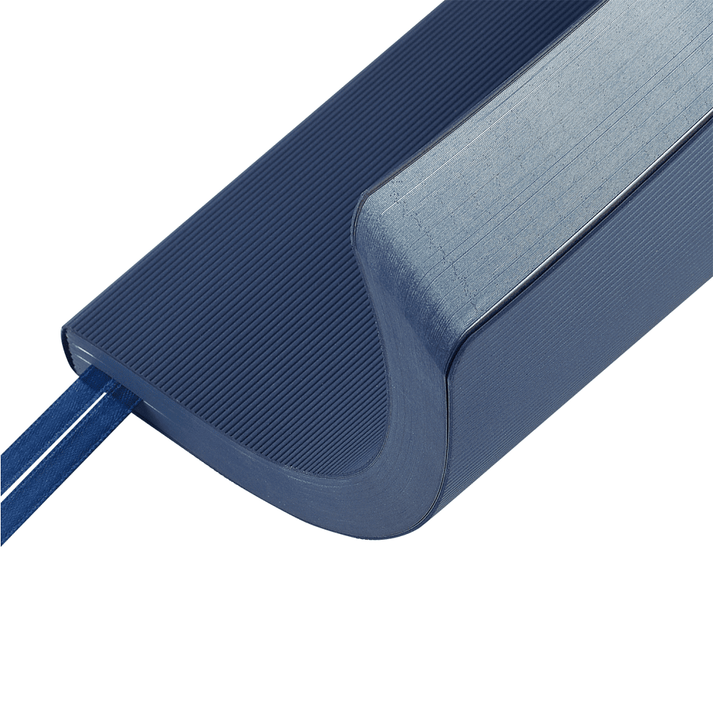 Ежедневник недатированный «Megapolis Slim flex», А5, 256 страниц, темно-синий, срез темно-синий - 4