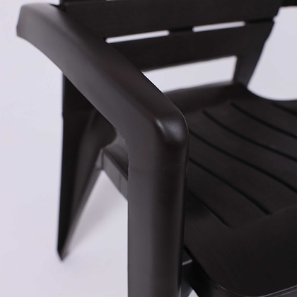 Кресло садовое "Прованс", пластик, шоколадный - 6