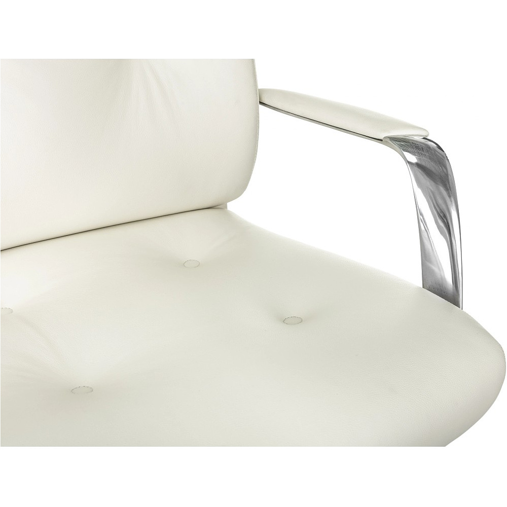 Кресло для руководителя Бюрократ DAO, кожа, белый - 8