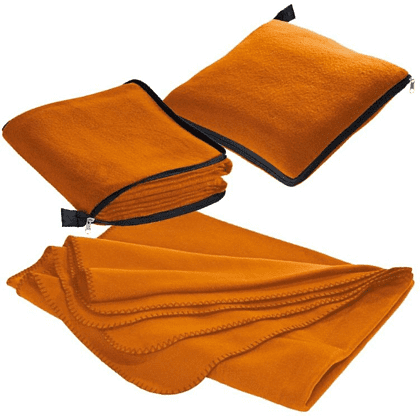 Плед-подушка 2-в-1 "Radcliff", оранжевый - 2