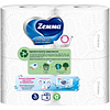 Бумага туалетная Zemma Deluxe, 4 рулона, 3 слоя, белый - 5