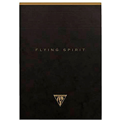 Блокнот "Flying Spirit", А5, 70 листов, линейка, черный