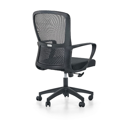Кресло компьютерное SitZone U-069B, сетка, ткань, пластик, черный - 2