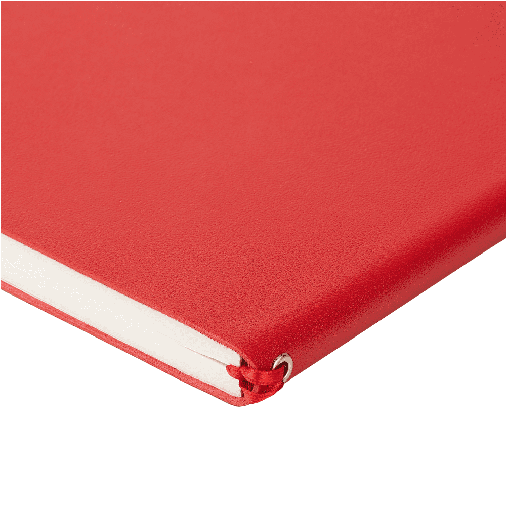 Ежедневник недатированный "Grand", А5, 256 страниц, красный - 6