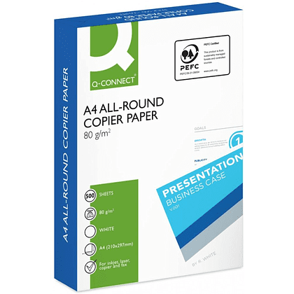Бумага "Q-Connect All Round",  A4, 500 листов, 80 г/м2 - 3