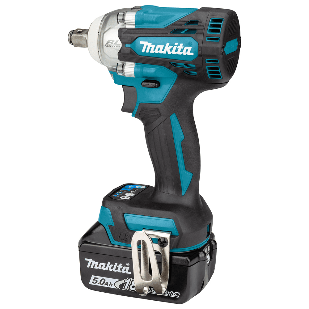 Аккумуляторный гайковерт MAKITA DTW300RTJ, 18 В, 330 Нм, 1/2", 5.0Ачx2, кейс - 7