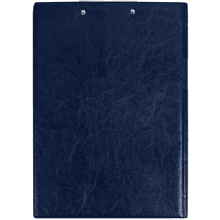 Планшет открывающийся с зажимом, A4, винил, синий