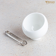Сахарница-ваза Wilmax "WL-995000/А", фарфор 8,5х9 см, белый