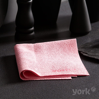 Салфетка из микроволокна "YORK ЛонгФреш", 30x35 см, розовый - 3