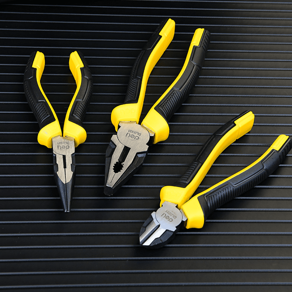 Набор губцевого инструмента Deli YS EDL0003-3, 3 шт. - 5