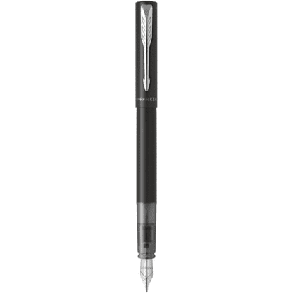 Ручка перьевая Parker "Vector XL" F21, М, черный, патрон синий - 2